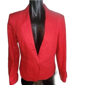 Dalia Women's Vibrant Red Blazer L